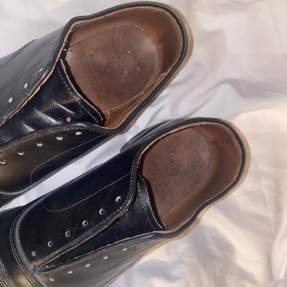 Allen Edmonds Fifth Avenue Men\'s Shoes Sz 9.5‎ 3E Black Leather Cap Toe Oxford main image 5